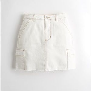 Hollister Ultra High Rise Denim Skirt